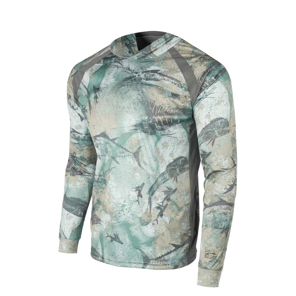 Camiseta com Capuz e Proteção UV Masculino