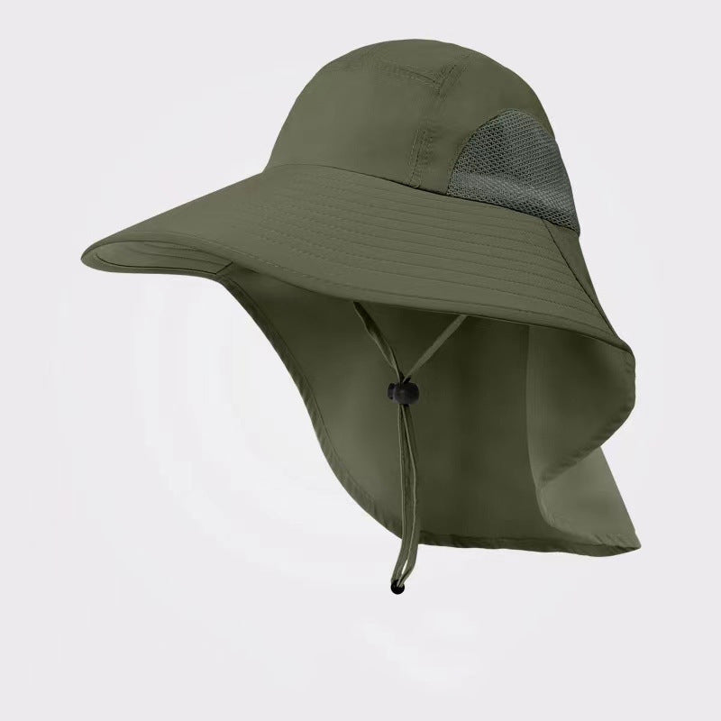 Chapéu Masculino com Flap para Pesca e Caminhadas - UPF 50+