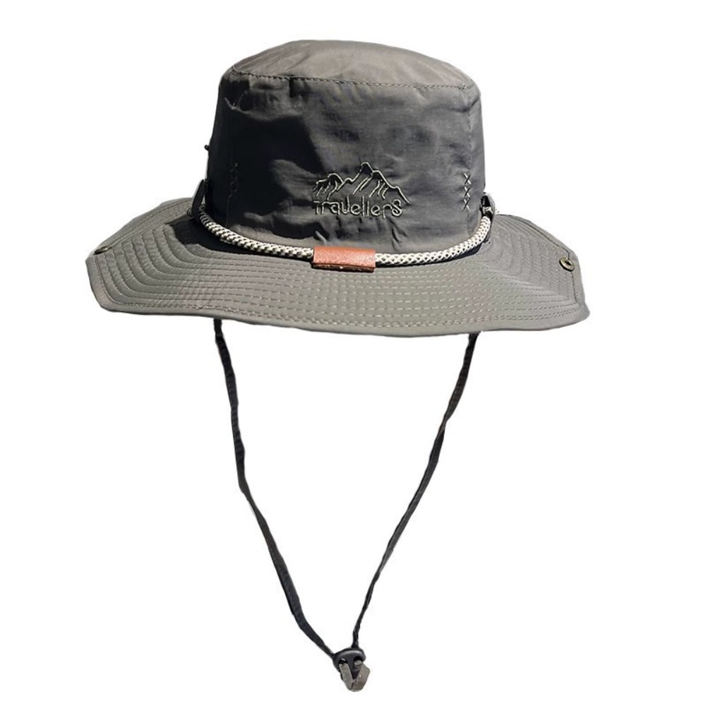 Chapéu de Pescador com Aba Larga