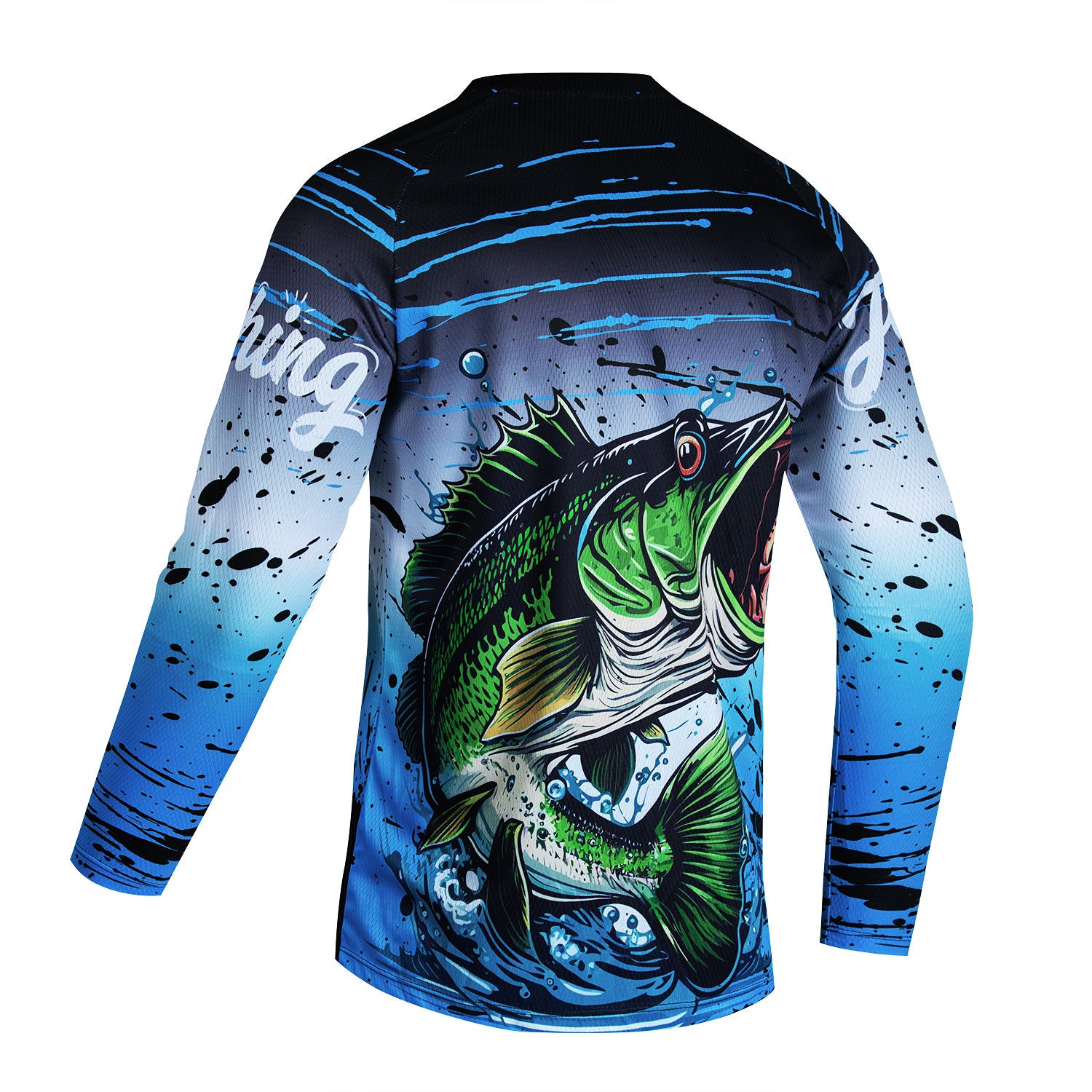 Camisa de Pesca Masculina Manga Longa com Protetor Solar