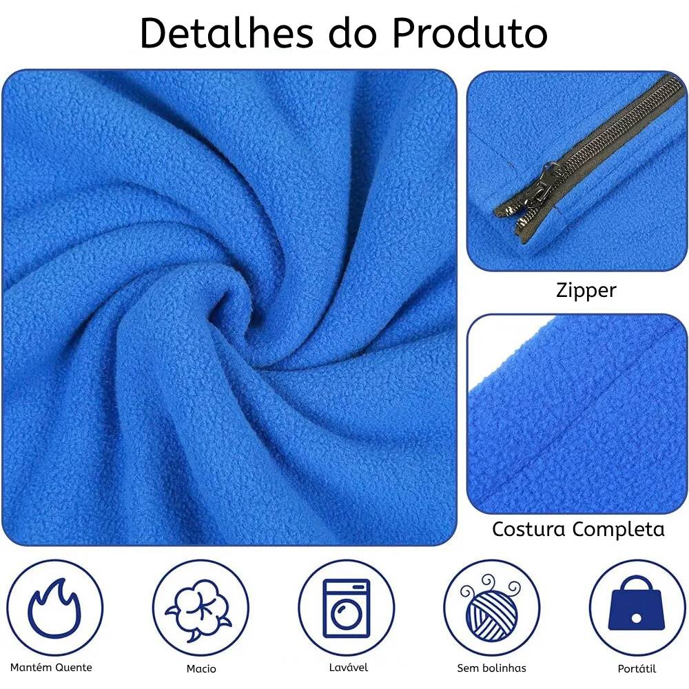 Saco de Dormir de Lã Ultra-Leve para Inverno