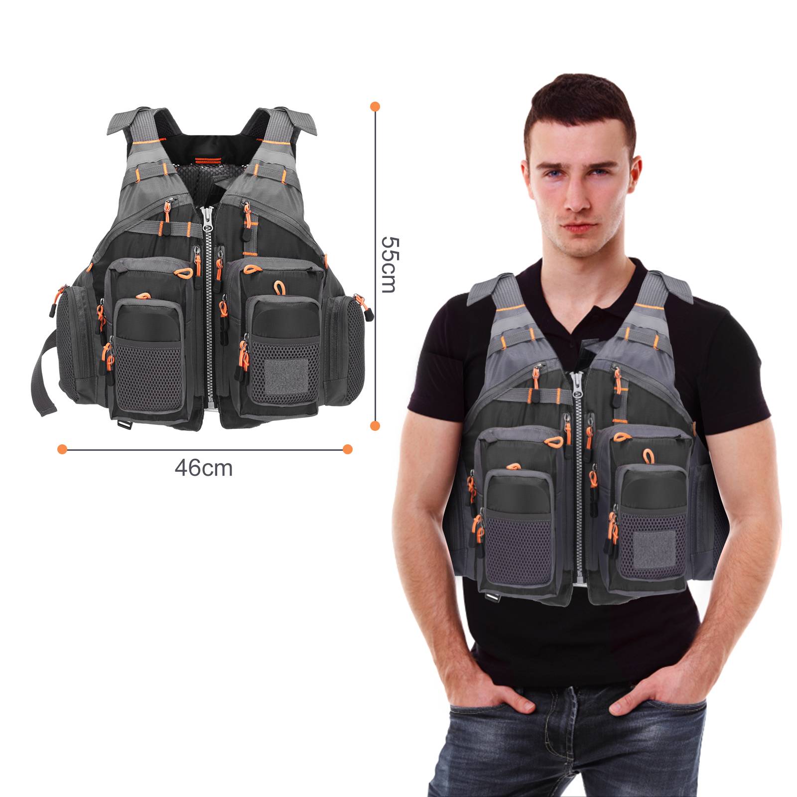 Colete Salva-Vidas Respirável