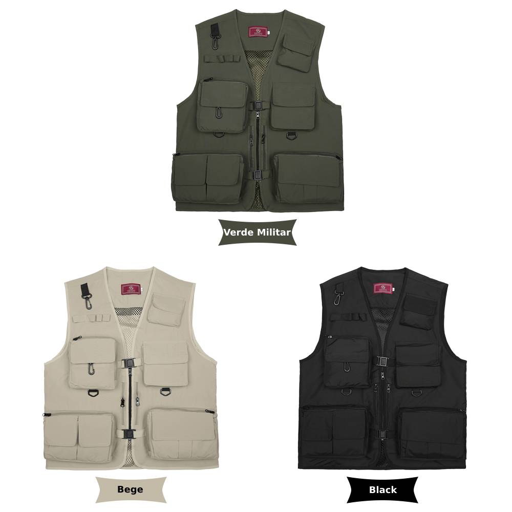 Colete Secagem Rápida com Design Respirável e Ajustável