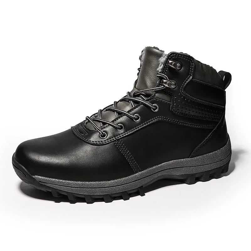 Bota Masculina Couro Resistente Vinson
