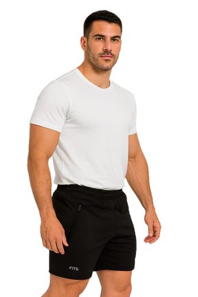 Bermuda Shorts Masculino com Bolsos com Zíper