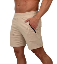 Bermuda Shorts Masculino com Bolsos com Zíper