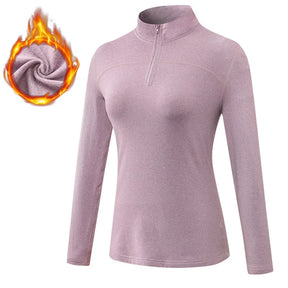 Camiseta Esportiva Feminina de Manga Longa
