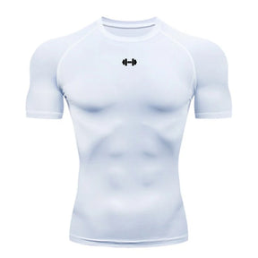 Camiseta Masculina de Compressão Academia