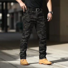 Calça Masculina Elástica Impermeável (Sem cinto)