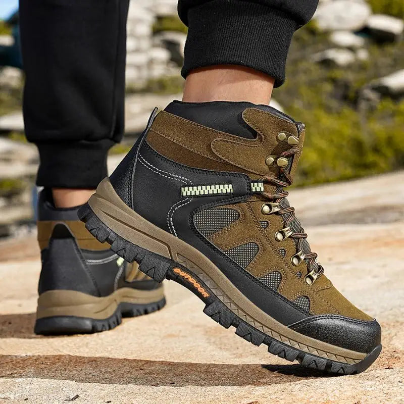 Botas Masculina de Caminhada de Cano Alto
