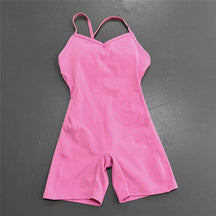 Body Macaquinho Fitness Elastano