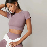 Camiseta Feminina Fitness Sem Costura