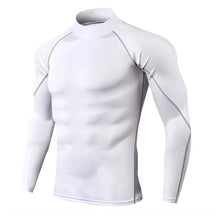 Camiseta de Compressão Masculina Manga Longa