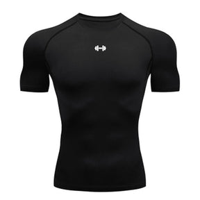 Camiseta Masculina de Compressão Academia