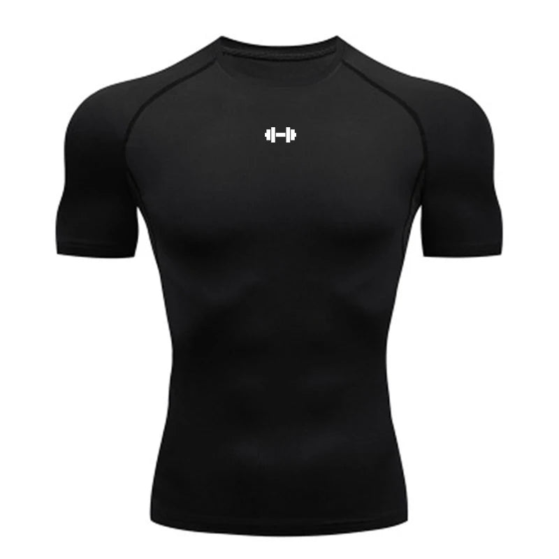 Camiseta Masculina de Compressão Academia