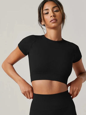 Camiseta Feminina Fitness Sem Costura