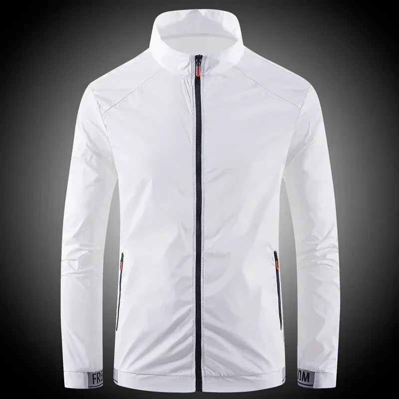 Jaqueta Esportiva Impermeável Respirável Masculina