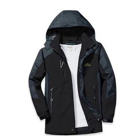 Jaqueta Feminina Trekking com Capuz Impermeável