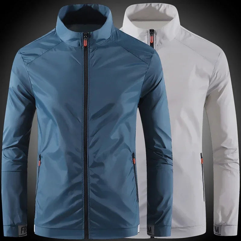 Jaqueta Esportiva Impermeável Respirável Masculina