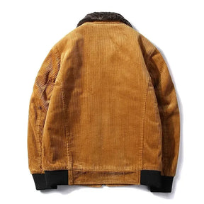 Jaqueta Masculina Inverno Térmica Veludo