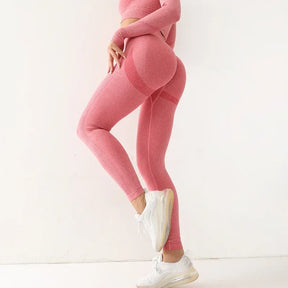 Leggings Sem Costura de Cintura Alta para Mulheres
