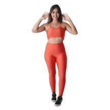 Conjunto Feminino Brilhoso Academia Fitness