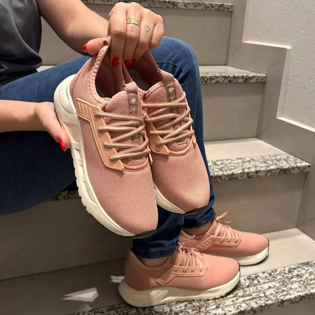 Tênis Feminino Esportivo Confortável Amortecimento