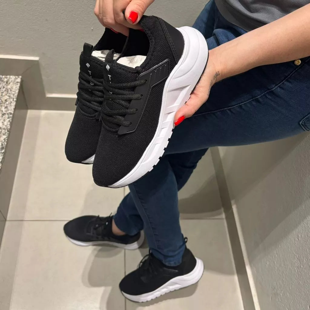 Tênis Feminino Esportivo Confortável Amortecimento