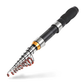 Vara Telescópica Mini de Fibra de Carbono