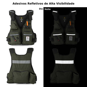 Colete de Pesca Flutuante Explorato